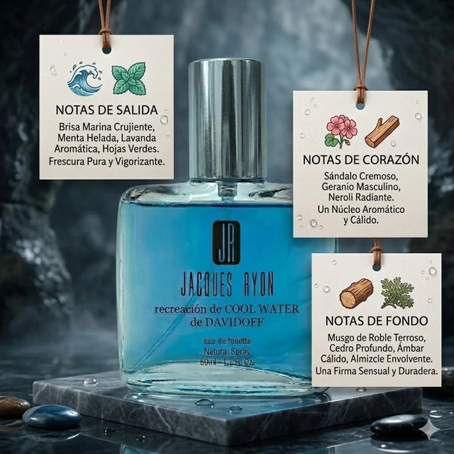 Inspirado en COOL WATER de DAVIDOFF 50ml