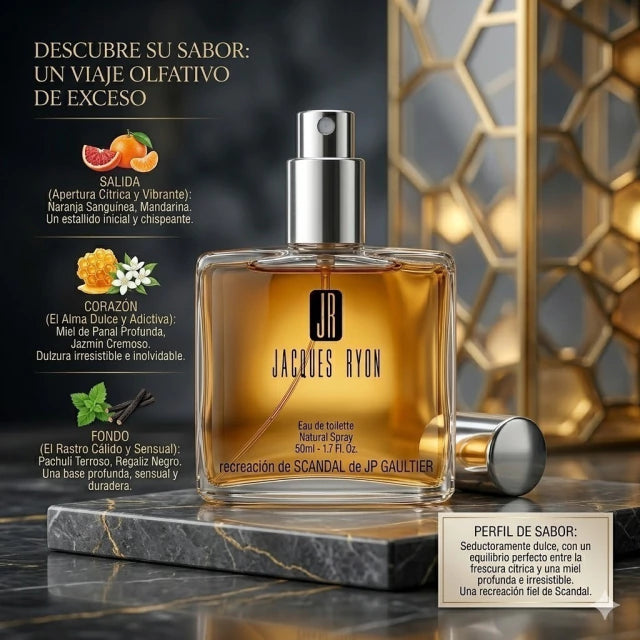 Inspirado en SCANDAL de JP GAULTIER 50ml