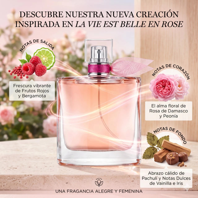 INSPIRADO EN LA VIE EST BELLE EN ROSE DE LANCOME 100ml