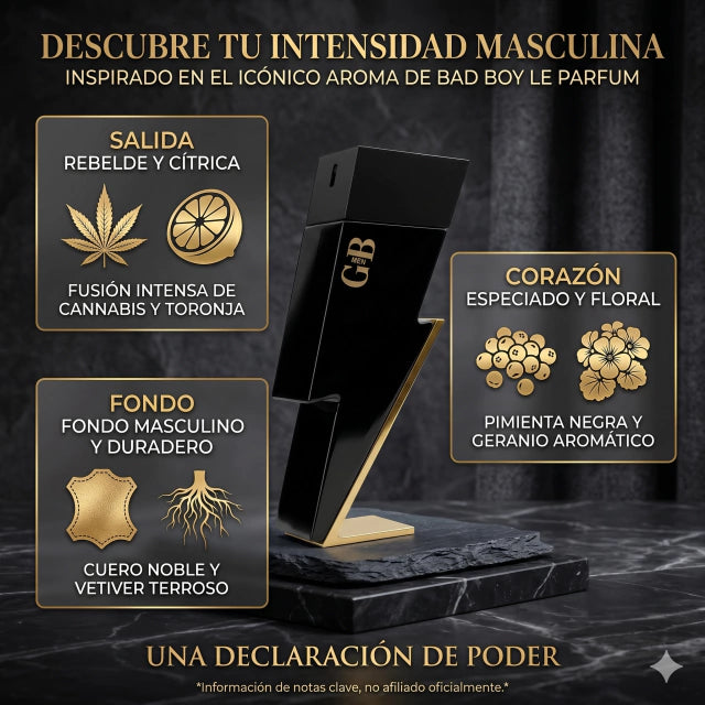 INSPIRADO EN BAD BOY LE PARFUM DE CAROLINA HERRERA 100ml