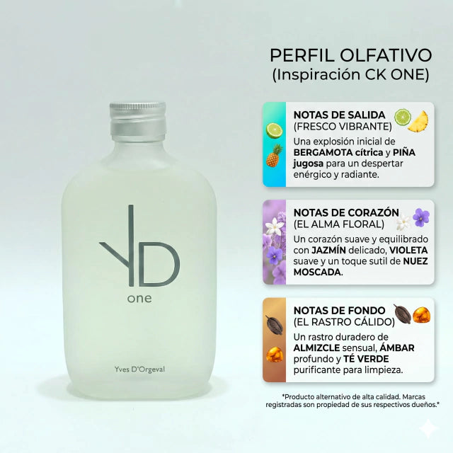 INSPIRADO EN CK ONE de CALVIN KLEIN 100ml