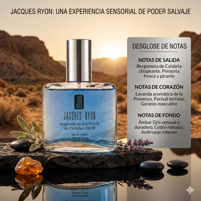 Inspirado en SAUVAGE de Christian DIOR 50ml