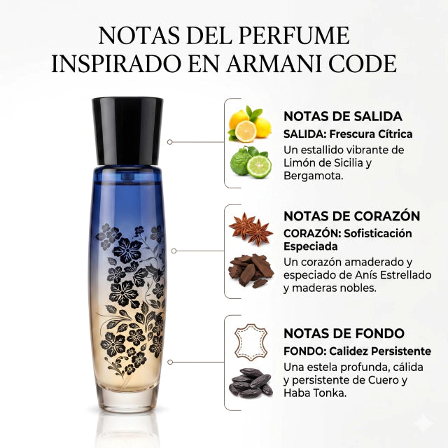 INSPIRADO EN CODE de ARMANI 80ml