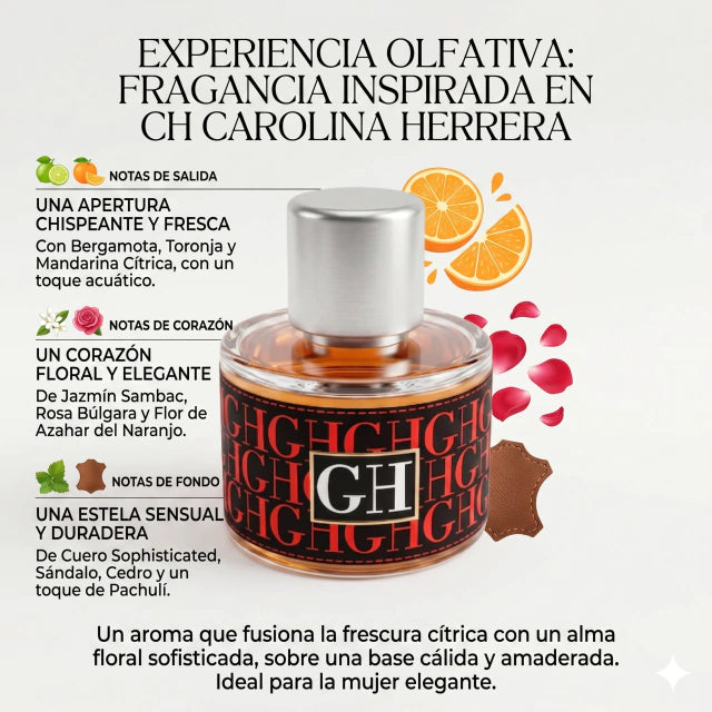 INSPIRADO EN CH CAROLINA HERRERA 50ml