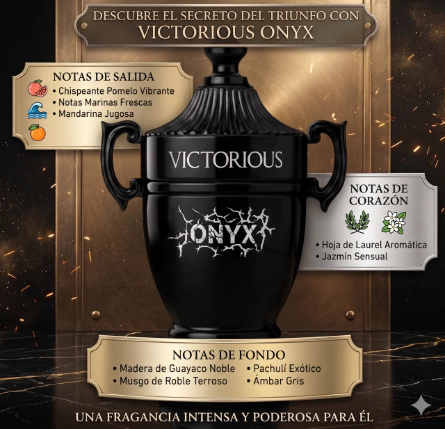 INSPIRADO EN INVICTUS ONYX DE PACO RABANNE 100ml