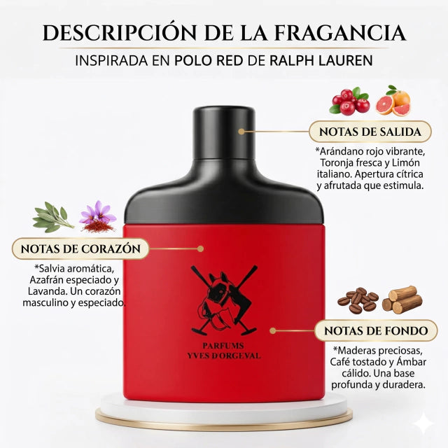 INSPIRADO EN POLO RED DE RALPH LAUREN 90ml
