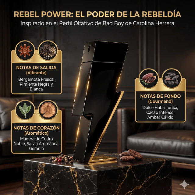 INSPIRADO EN BAD BOY DE CAROLINA HERRERA 100ml