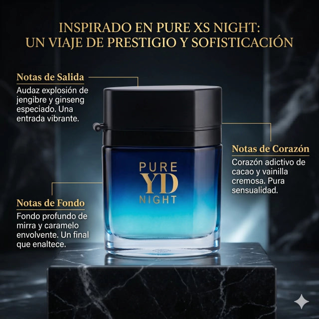 INSPIRADO EN PURE XS NIGHT DE PACO RABANNE 100ml