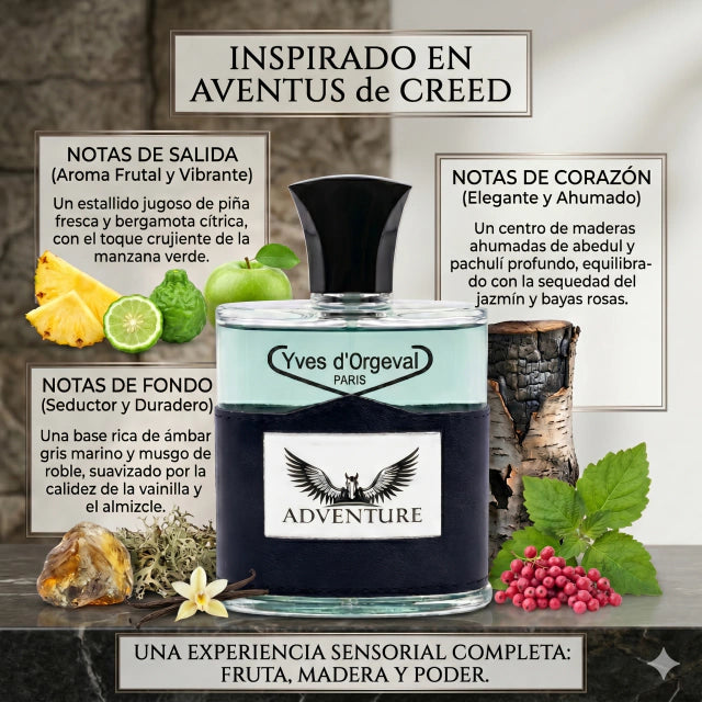 INSPIRADO EN AVENTUS DE CREED 120ml