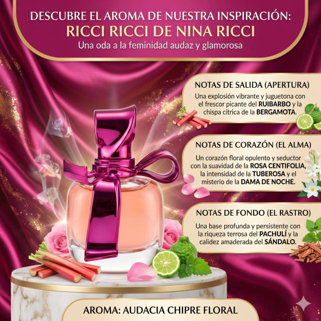 Inspirado en Ricci Ricci de Nina Ricci 60ml