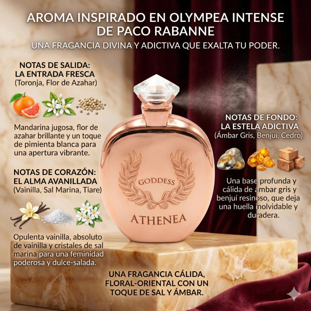 Inspirado en OLYMPEA INTENSE DE PACO RABANNE 100ml