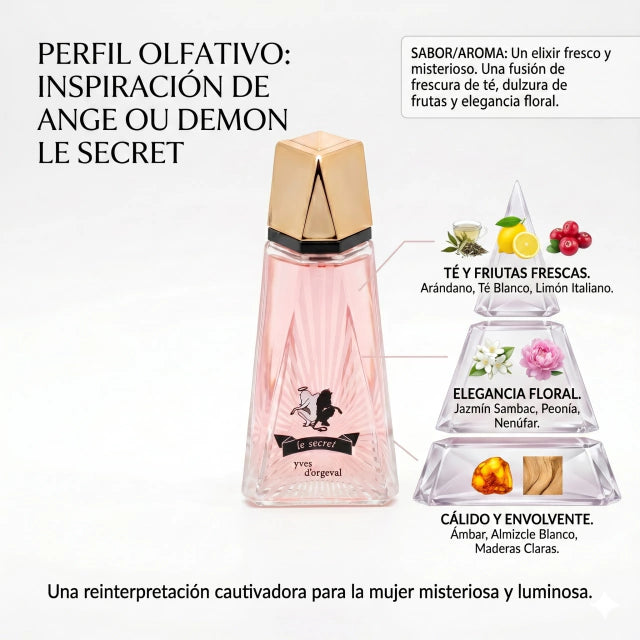 INSPIRADO EN ANGE OU DEMON LE SECRET de GIVENCHY 100ml