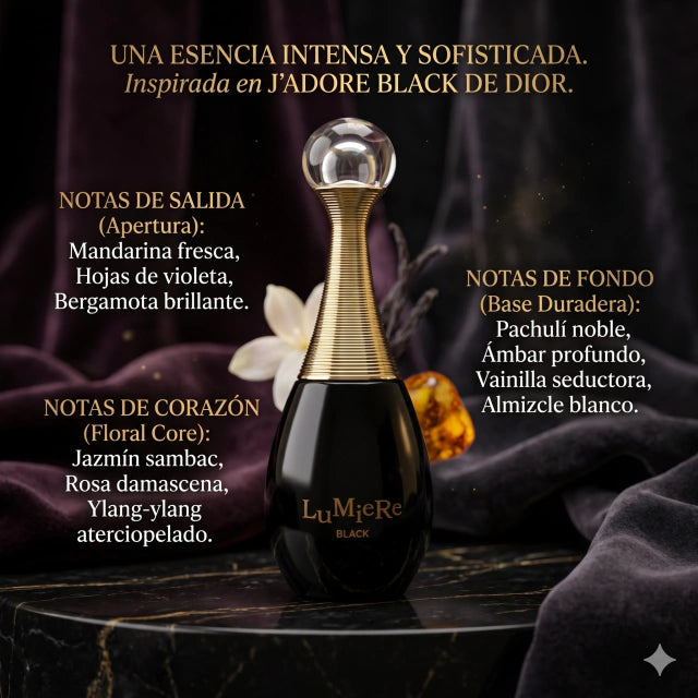 INSPIRADO EN J'ADORE BLACK DE DIOR 65ml