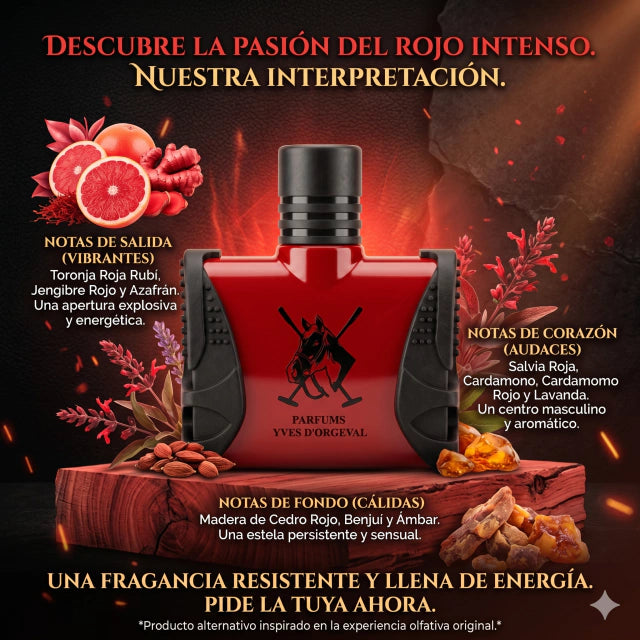 INSPIRADO EN POLO RED INTENSE DE RALPH LAUREN 80ml
