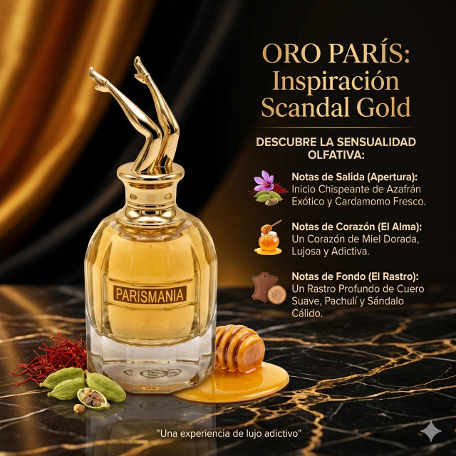 INSPIRADO EN SCANDAL GOLD DE JEAN PAUL GAULTIER 85ml