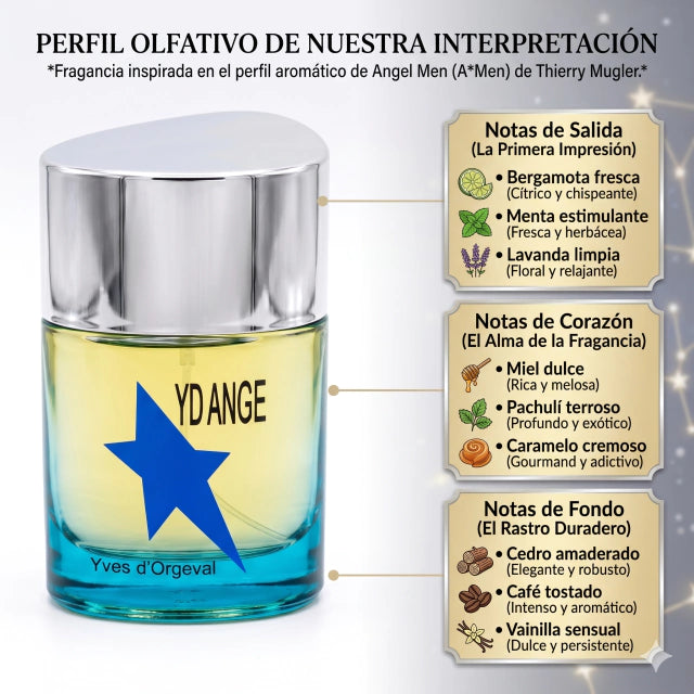 INSPIRADO EN ANGEL MEN de THIERRY MUGLER 100ml