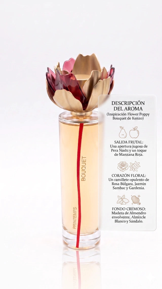 INSPIRADO EN FLOWER POPPY BOUQUET de KENZO 100ml
