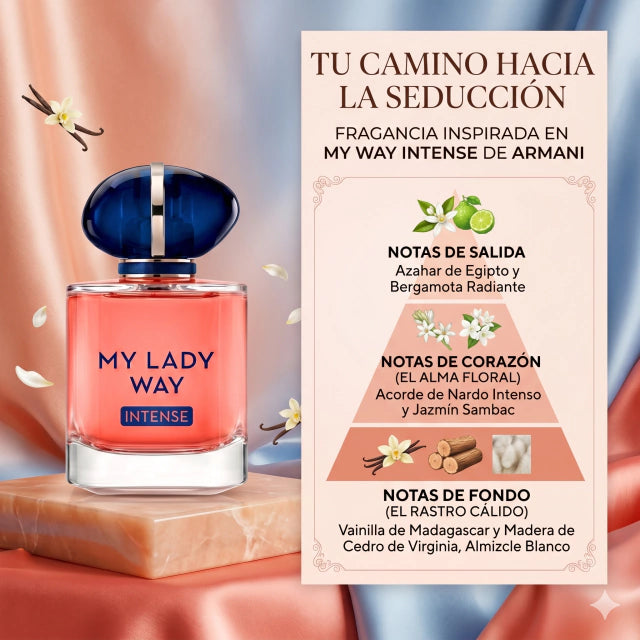 INSPIRADO EN MY WAY INTENSE DE ARMANI 100ml