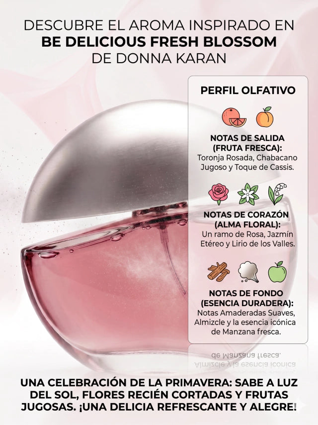 INSPIRADO EN BE DELICIOUS FRESH BLOSSOM DE DONNA KARAN 100ml