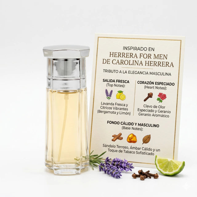 INSPIRADO EN HERRERA FOR MEN DE CAROLINA HERRERA 100ml