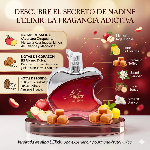 INSPIRADO EN NINA L'ELIXIR DE NINA RICCI 100ml