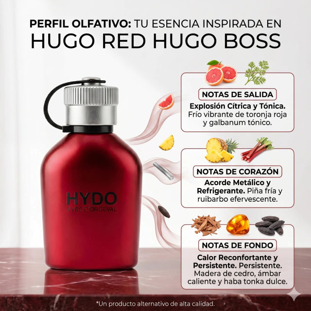 INSPIRADO EN HUGO RED HUGO BOSS 100ml