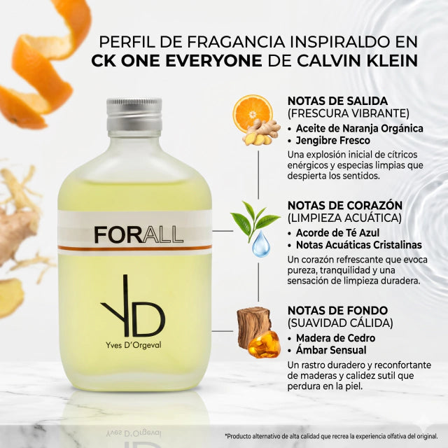 INSPIRADO EN CK ONE EVERYONE de CALVIN KLEIN 100ml