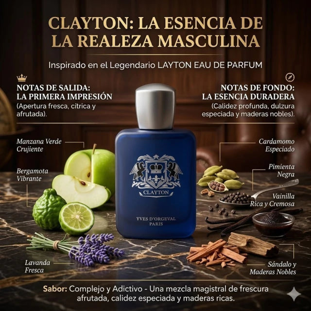Inspirado en ROYAL ESSENCE LAYTON EAU DE PARFUM 120ml