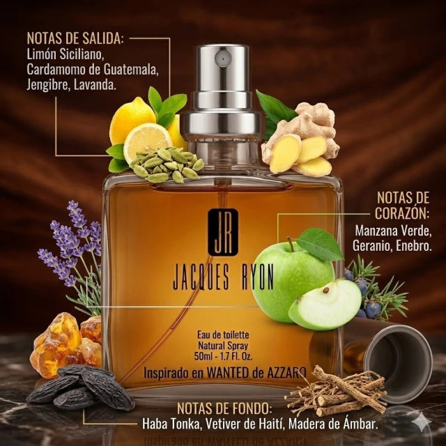 Inspirado en WANTED de AZZARO 50ml