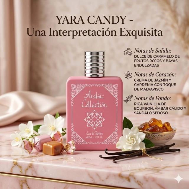 Inspirado en Yara Candy de Lattafa 100ml