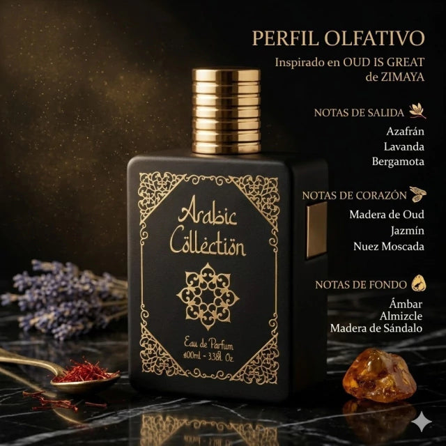 INSPIRADO EN OUD IS GREAT EDP de ZIMAYA 100ml